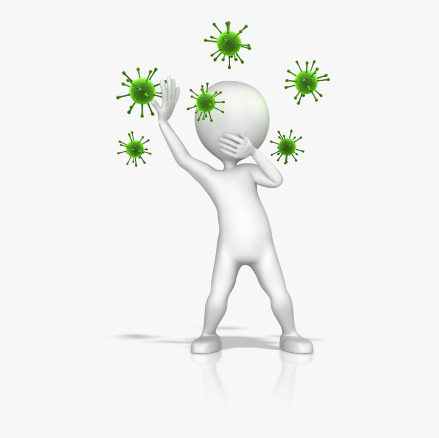 Figure Fending Off Virus 800 Clr 10028, HD Png Download