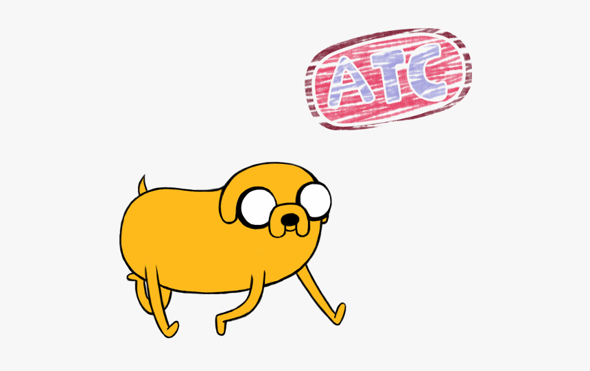Jake The Dog Atc By Supertuffpinkpuff On Deviantart, HD Png Download