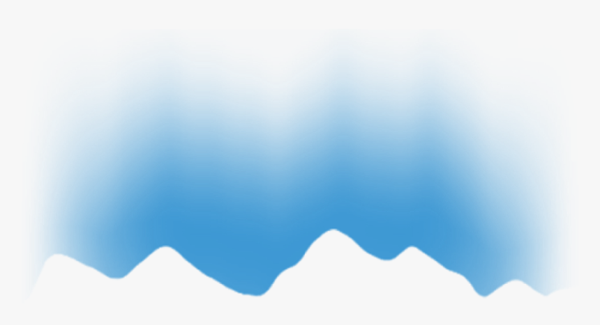 #mountain #northernlights #lights #blue#freetoedit - Illustration, HD Png Download