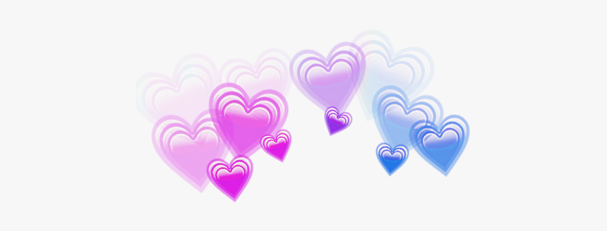 Bi Heart Crown Png, Transparent Png