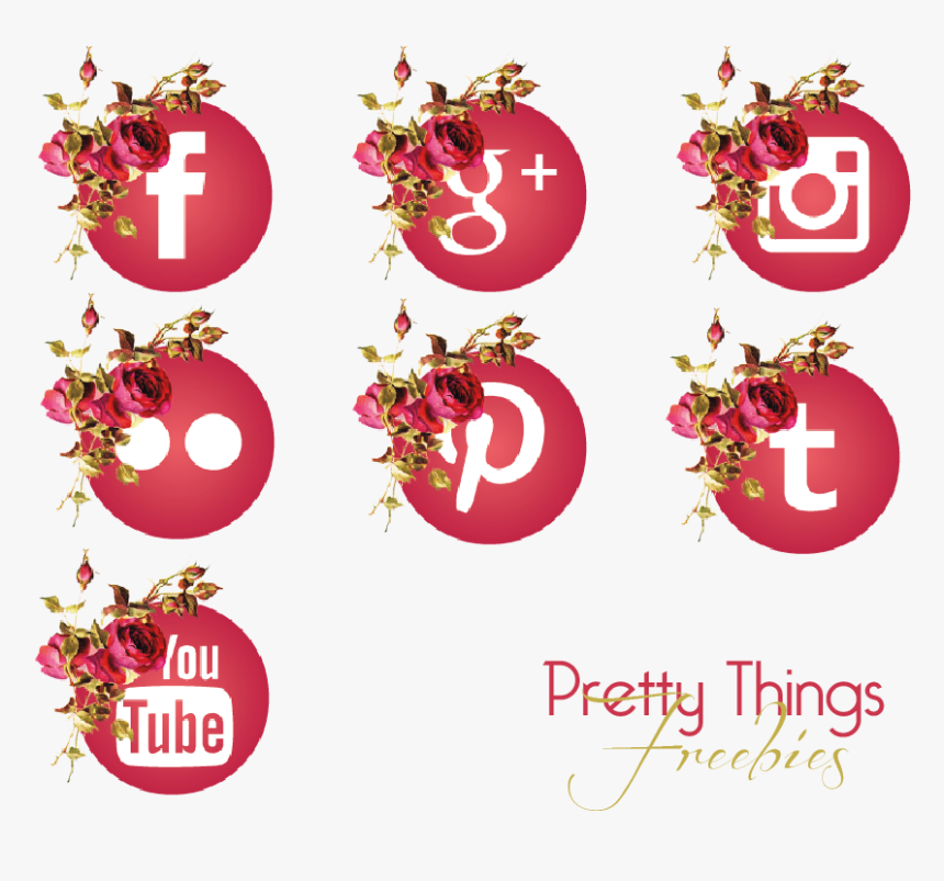 Social Media Icon White Background, HD Png Download