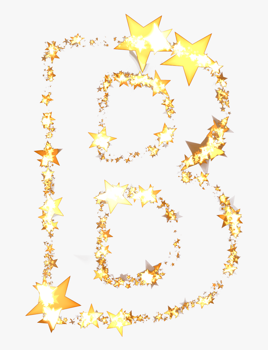 Letters Abc Star Christmas - Illustration, HD Png Download