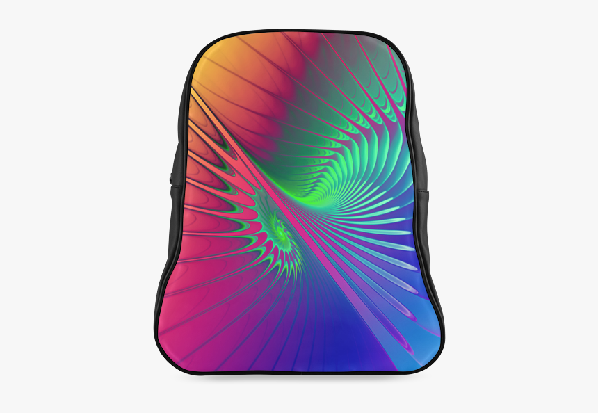 Psychedelic Fractal Spiral - Graphic Design, HD Png Download