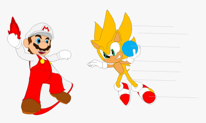 Jpg Transparent Stock Cape Mario Vs Super - Cartoon, HD Png Download