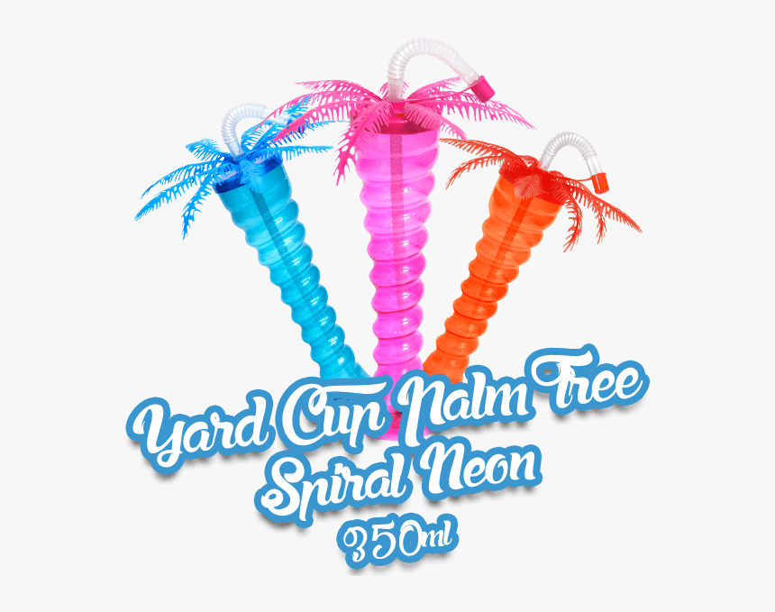 Yard Cup Palm Tree Neon - Party Supply, HD Png Download
