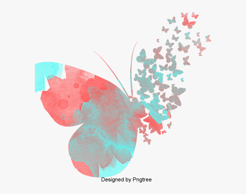 Room Decor Butterfly Stickers, HD Png Download