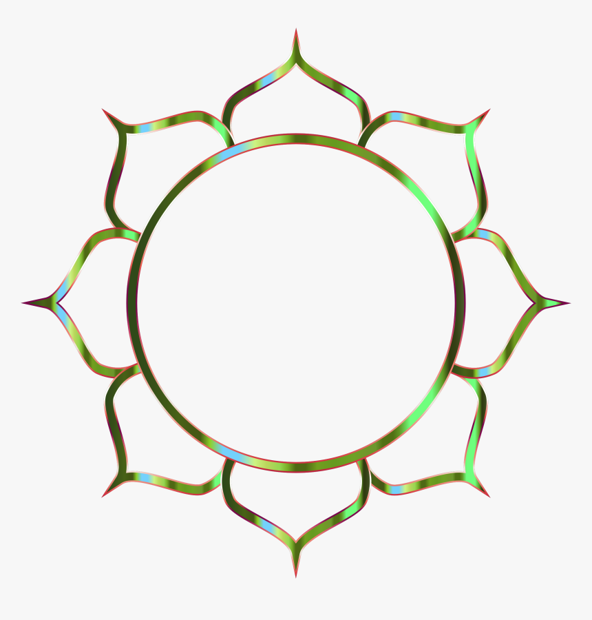 Chromatic Lotus Flower Line Art 8 No Background Clip - Om Namo Narayana In Hindi, HD Png Download