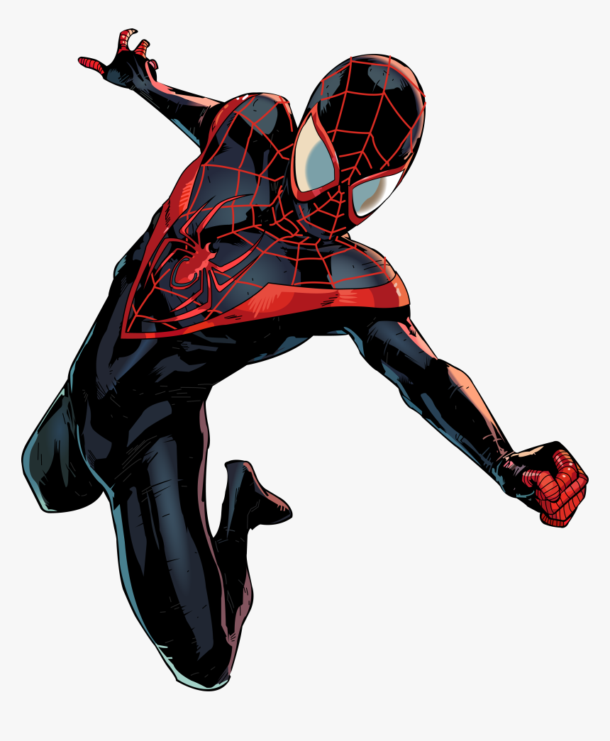 Miles Morales Ultimate Spider Man Suit, HD Png Download