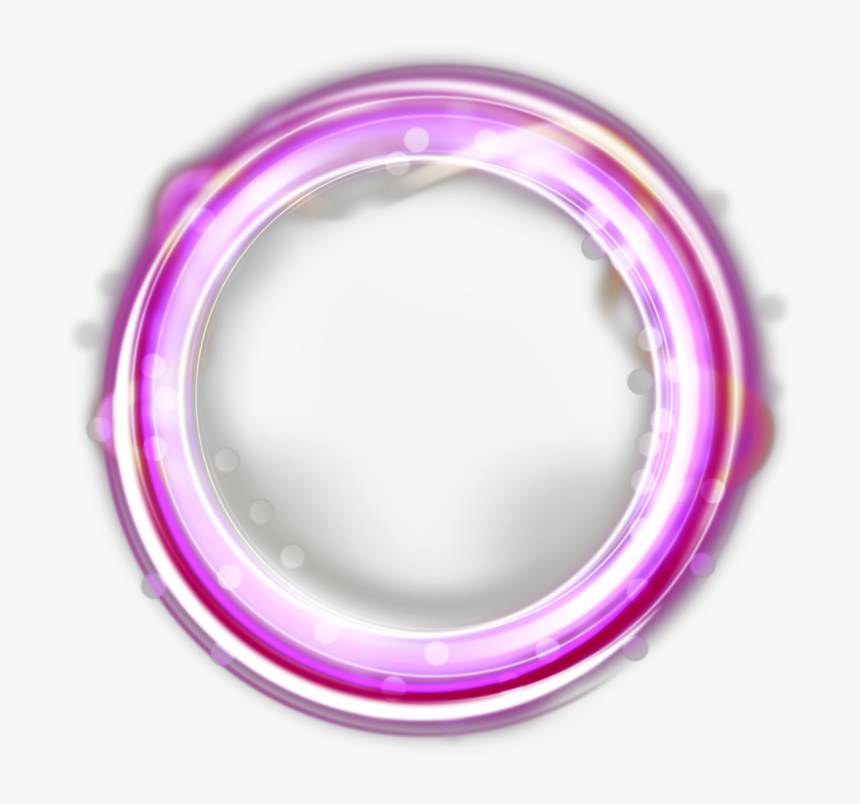 #lights #light #lighteffects #lighteffect #neon #neonlights - Circle Effect Png, Transparent Png