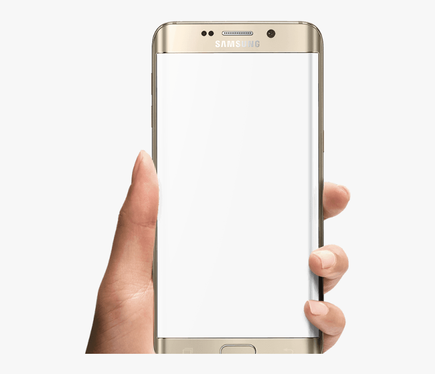 Phone In Hand Png Image - Mobile Frame On Hand Png, Transparent Png