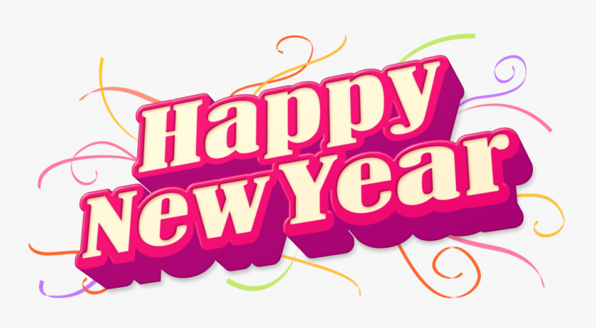 Happy New Year Png, Transparent Png