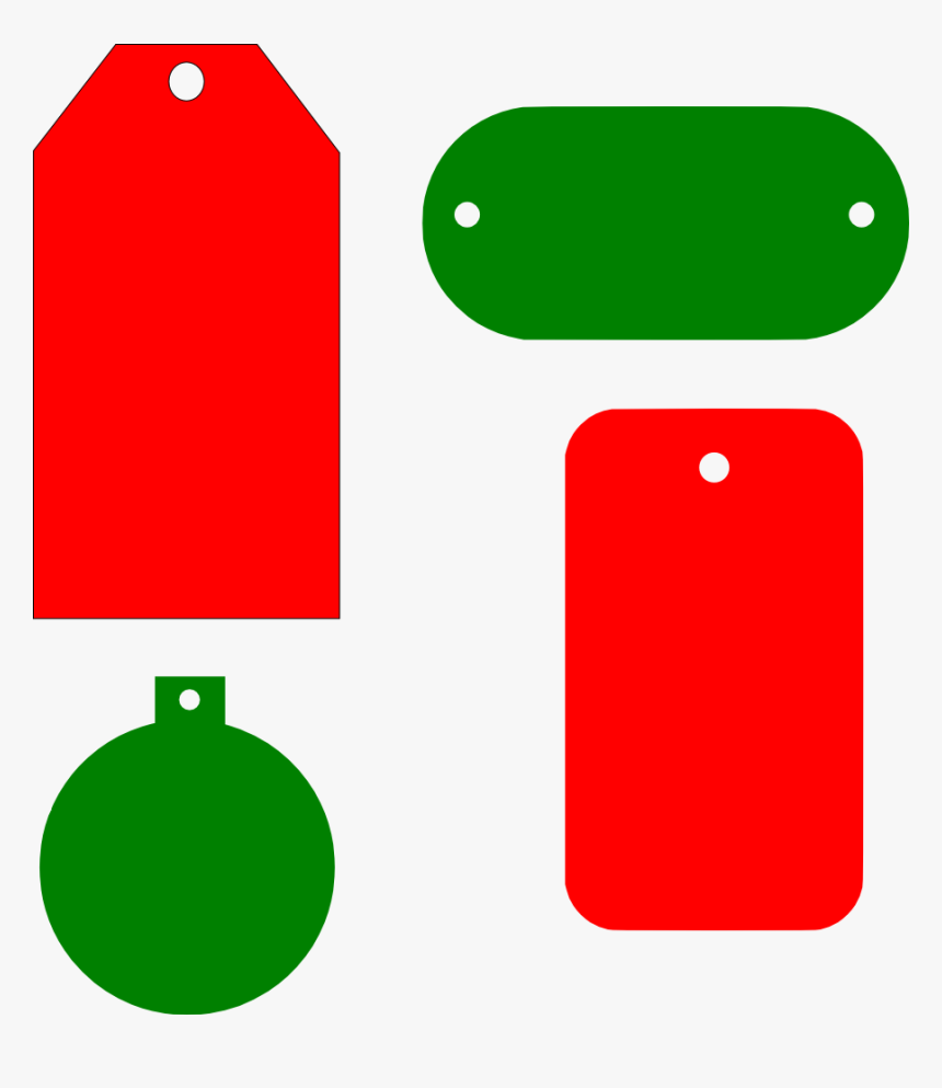 Christmas Gift Tag - Circle, HD Png Download