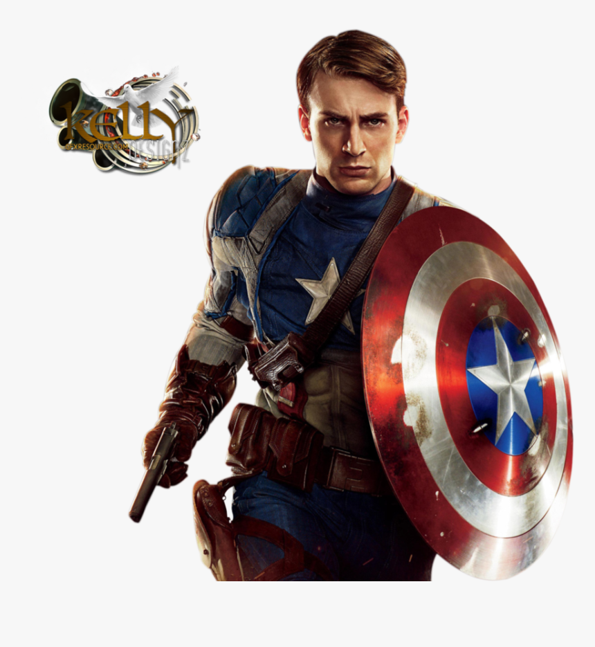 Capitan America Png - Captain America Chris Evans Png, Transparent Png