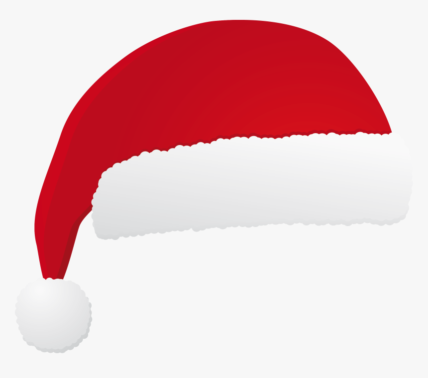 Christmas Santa Claus Hat Png Transparent Images Png - Шапка Деда Мороза Вектор, Png Download