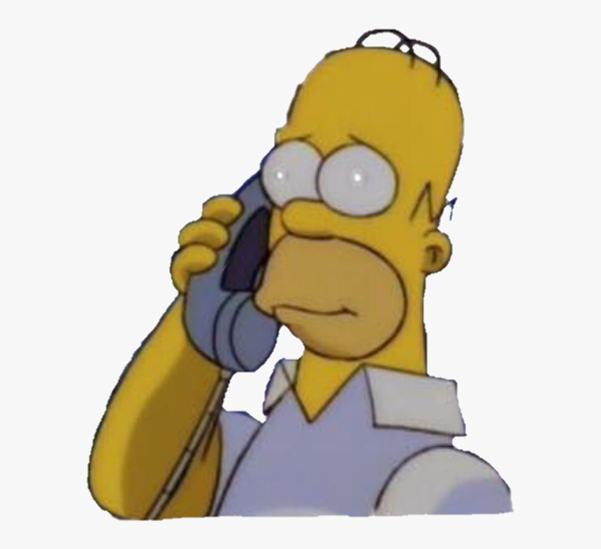 #homer #simpson #homersimpson #grunge #icon #overlay - Cartoon, HD Png Download