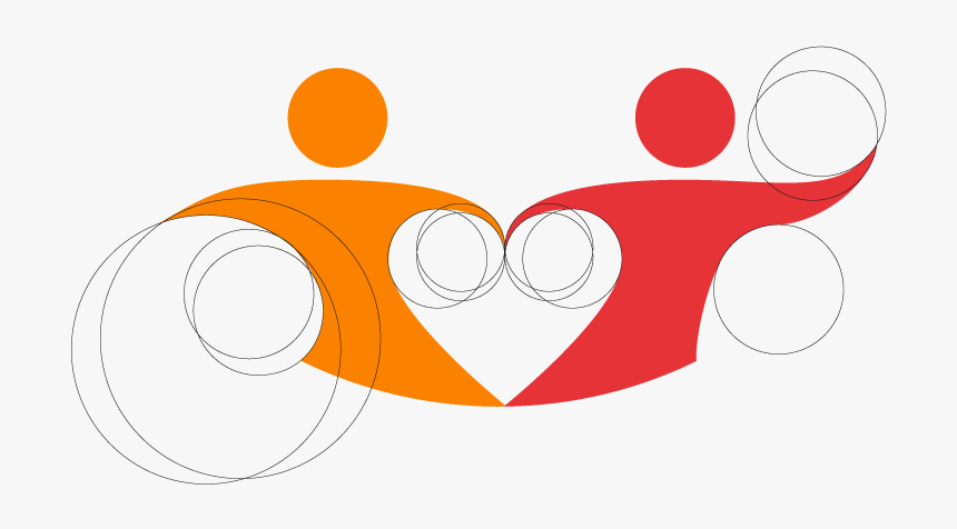 Heart Logo Heart Haring Keith Logo - Circle, HD Png Download