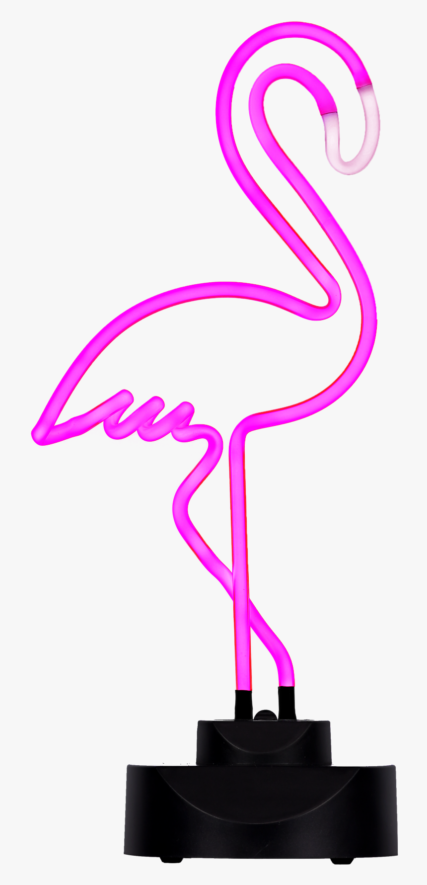 Neon Png Flamingo Flamingo Large Neon Light - Neon Lamp, Transparent Png