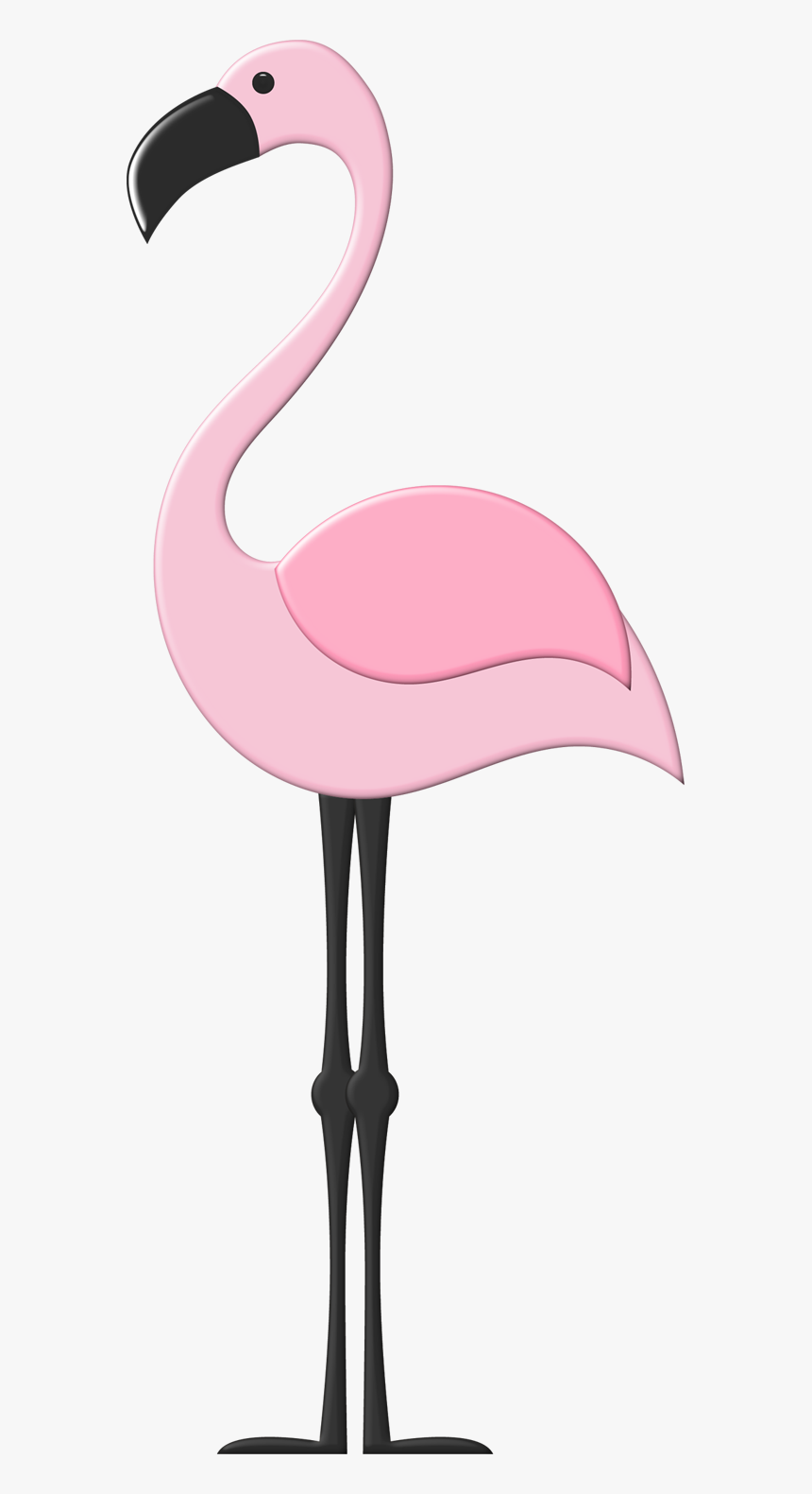 B *✿* Flamencos Decoracion, Bolsas Playeras, Patrón - Clip Art Printable Flamingo, HD Png Download