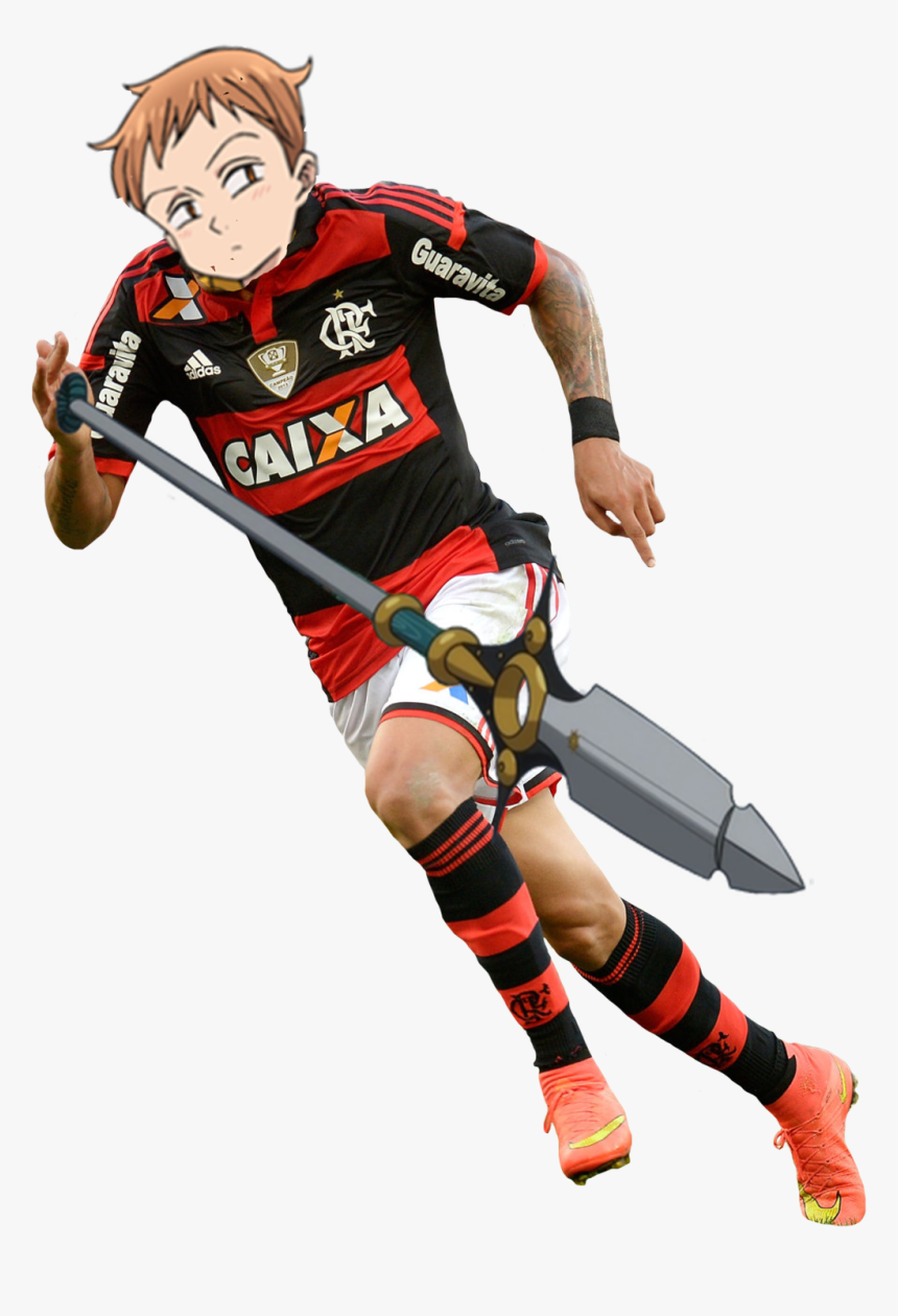 Personagens De Anime Com Camisa Do Flamengo, HD Png Download