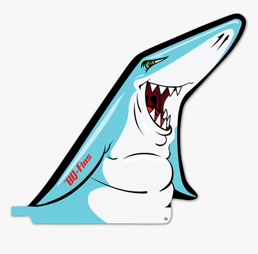 Shark Right Shadow - Cartoon, HD Png Download