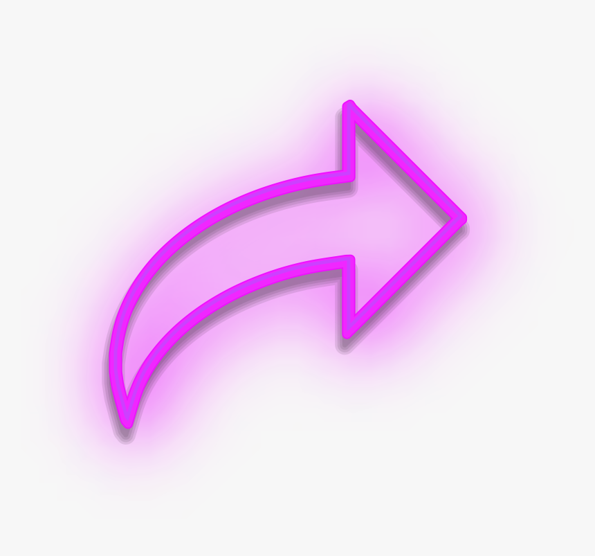 Neon Png Arrow, Transparent Png