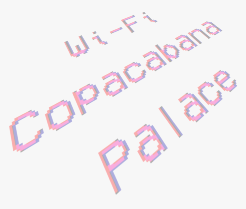 #aesthetic #text #aesthetictext #vaporwave #vcr #retrowave - Paper Product, HD Png Download