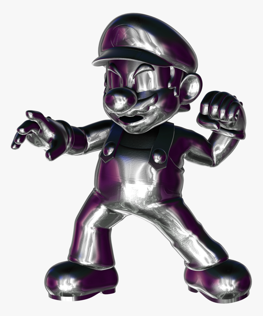 Super Smash Bros Metal Mario, HD Png Download