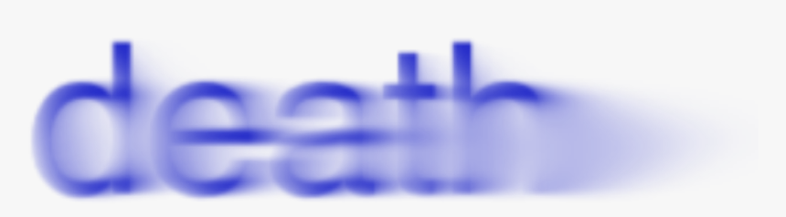 #death #vaporwave #aesthetic #glitch - Electric Blue, HD Png Download