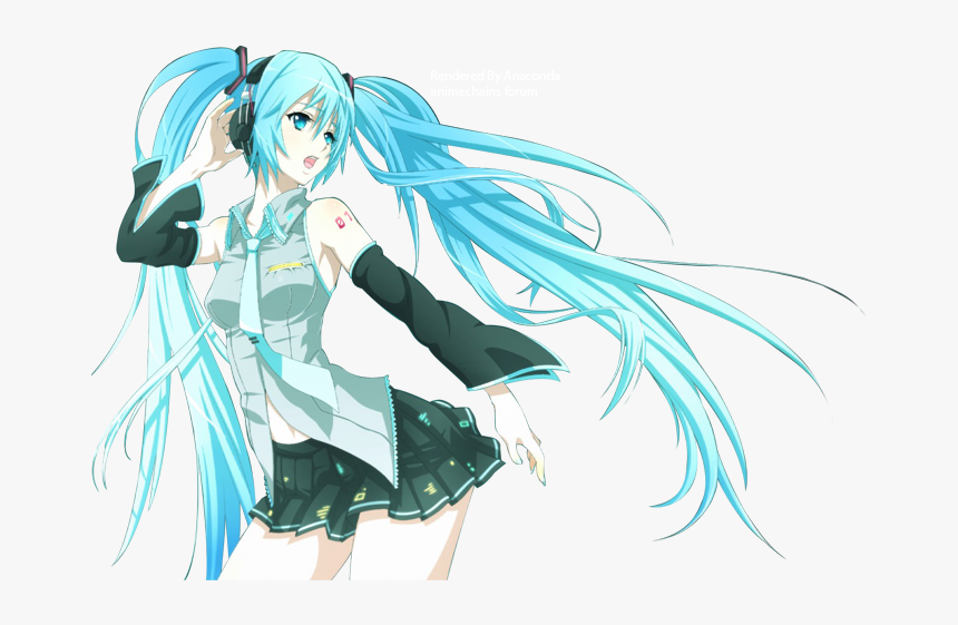 Transparent Miku Png - Hatsune Miku Kei Renders, Png Download