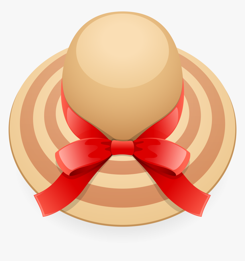 Clipart Sunglasses Beach Hat - Cute Transparent Beach Clipart, HD Png Download