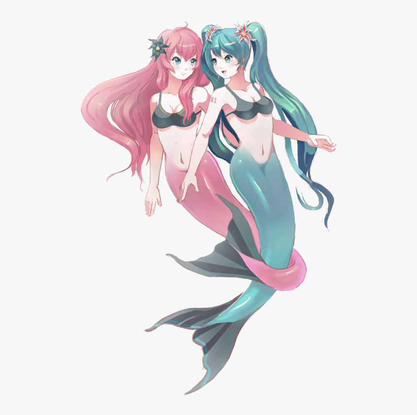 Mermaid Princess Hatsune Miku, HD Png Download