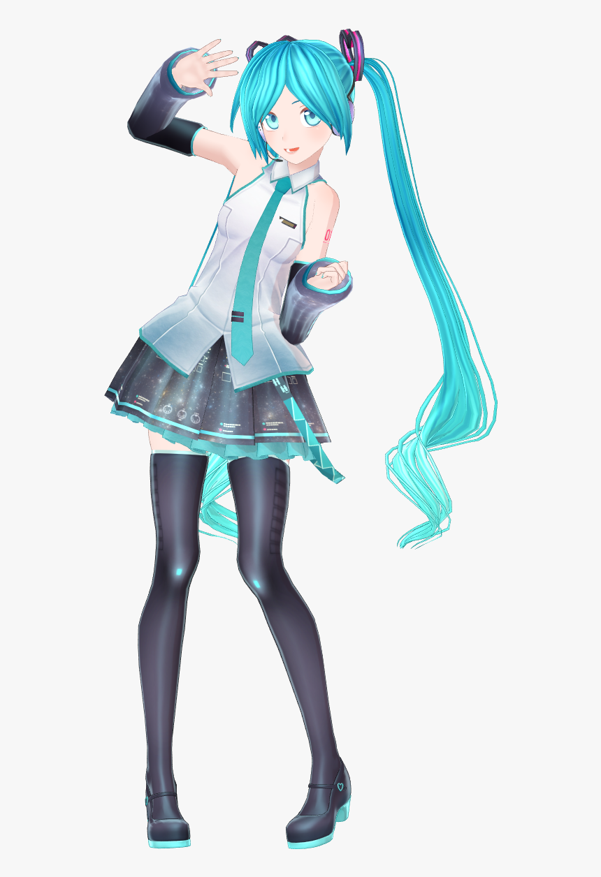 Mmd Karumo Miku Dl, HD Png Download