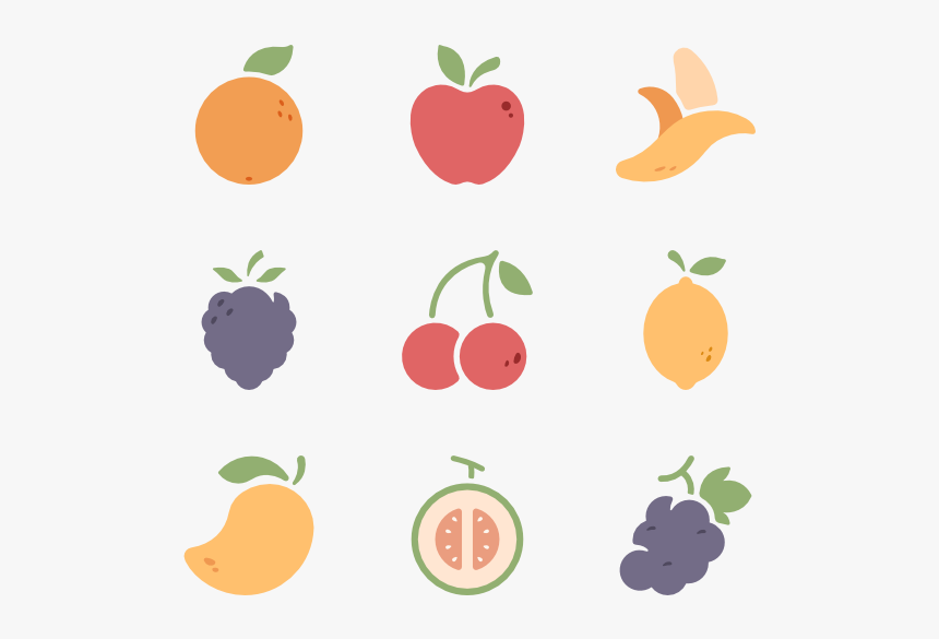 Fruits And Vegetables Clipart Frame - Vegetables And Fruits Vectors, HD Png Download