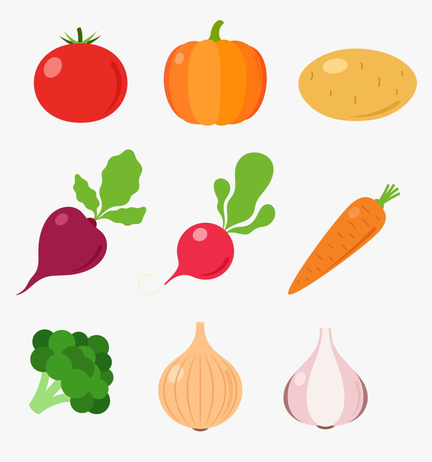 Mango Clipart Fruit Vegetable - Transparent Vegetables Illustration Png, Png Download