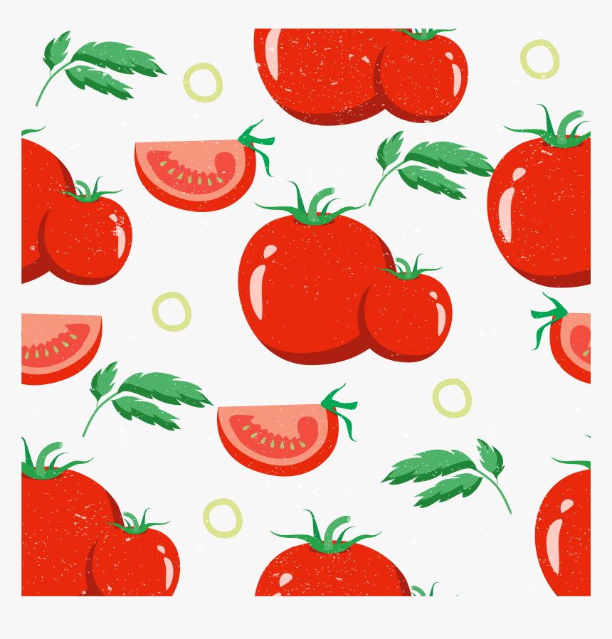 Strawberries Clipart Vege - Tomato Background Png, Transparent Png