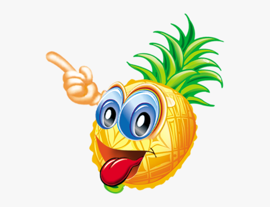 Men Clipart Fruit - Imagenes De Frutas En Caricatura, HD Png Download