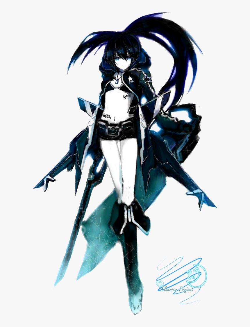 Black Rock Shooter Render, HD Png Download