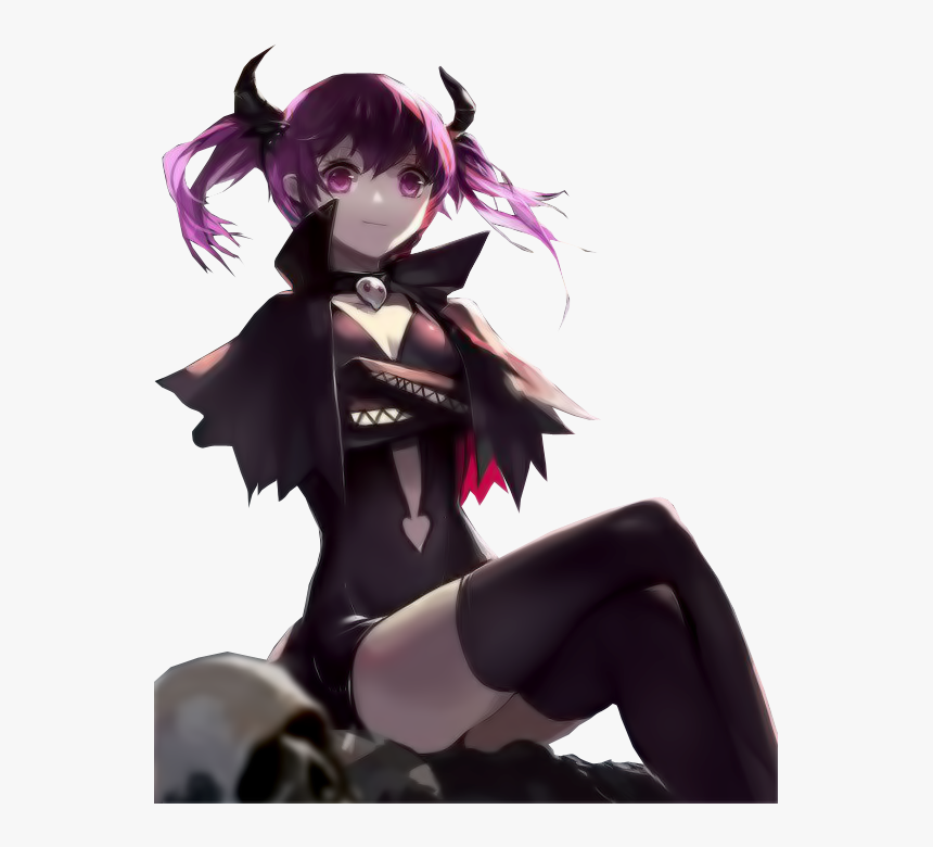 Anime Demon Png - Hot Anime Demon Girl, Transparent Png