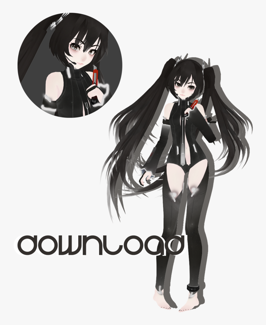 Hatsune Miku Mikumikudance Vocaloid Nendoroid Character - Anime Devil Girl Png, Transparent Png