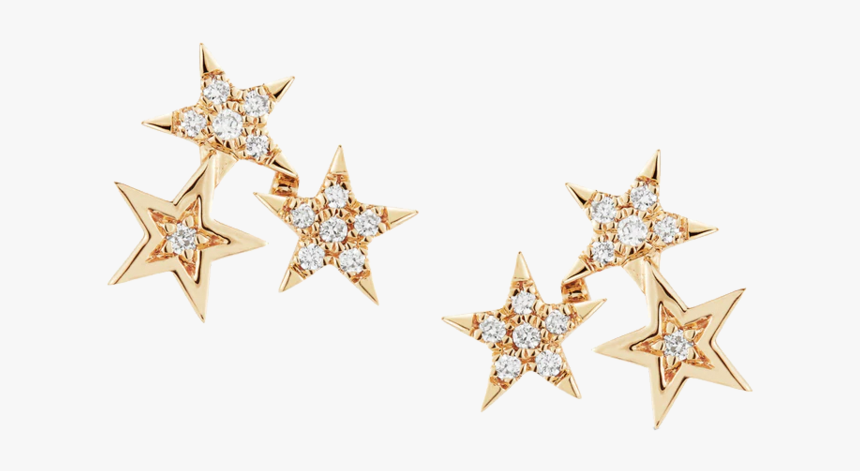 Julianne Himiko Trio Star Studs 

 
 Data Rimg Lazy - Body Jewelry, HD Png Download