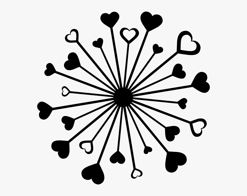 Fancy Border Design - Black And White Png, Transparent Png