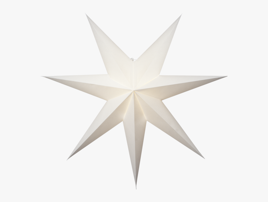 Paper Star Plain - Papirstjerne, HD Png Download