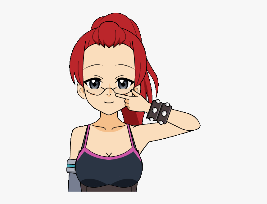 Thing By Kindlycruel On - Anime Peeking Over Gif Transparent, HD Png Download