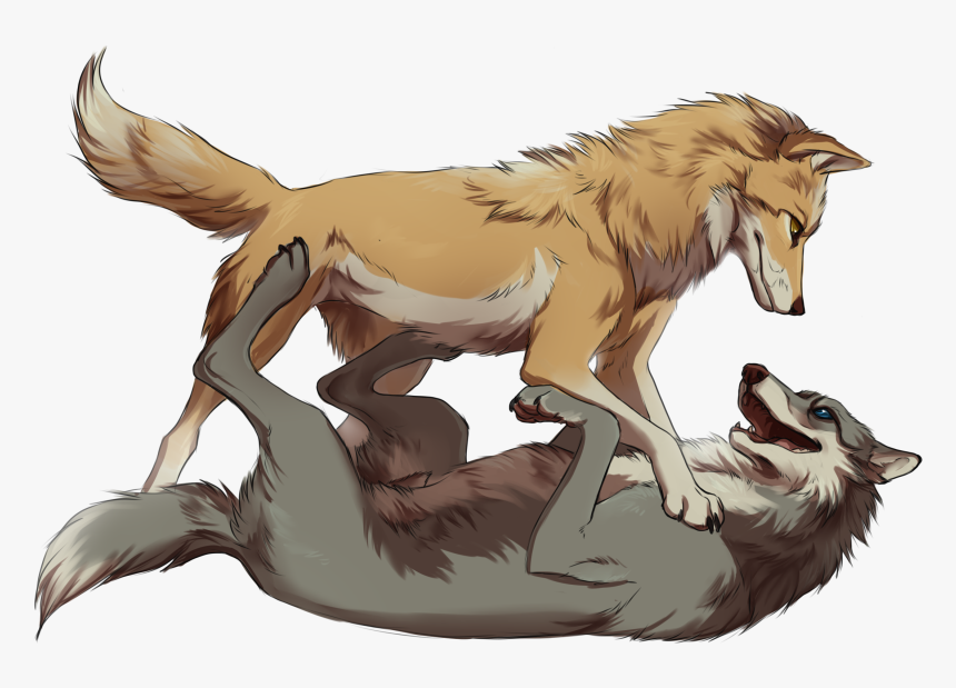 Kate And Humphrey - Alpha And Omega Fanart, HD Png Download