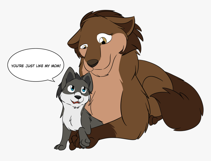 Runt And Princess - Alpha And Omega Art, HD Png Download , Transparent ...