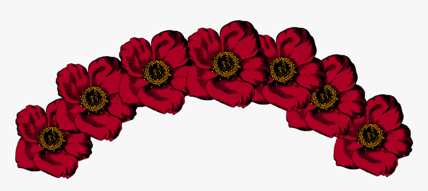 #ftestickers #flower #flowercrown #haircrown #crown - Artificial Flower, HD Png Download