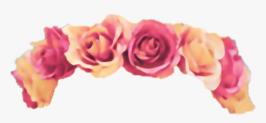 Transparent Flower Crown Cute Kawaii - Orange Flower Crown Png, Png Download