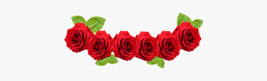 Flower Crown Red Clipart Images Gallery For Free Transparent - Red Rose Png Transparent, Png Download