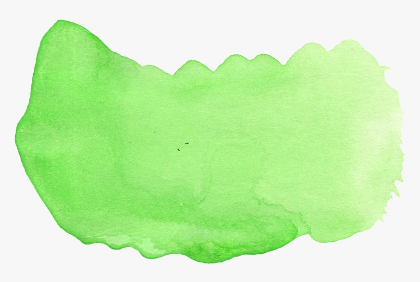 Green Watercolor Background Transparent, HD Png Download