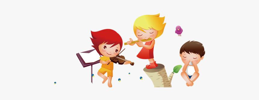 Flute Clipart Musician - Music Kids Png, Transparent Png